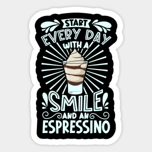 Smile with Espressino Sticker